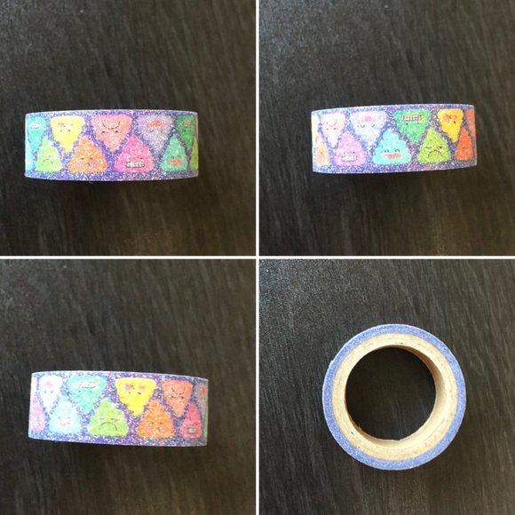 Rainbow Poop Emoji Washi Tape - Craft Smith - Picture 5 of 9